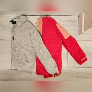 Girls Sherpa Jackets Size 14 XL Set Of 2 - Xersion & Stillwater Supply Co